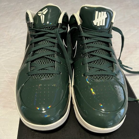 Kobe 4 Protro Undefeated Milwaukee Bucks Green - Size US 11